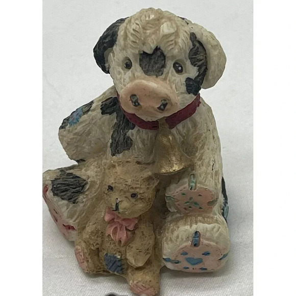 Vintage LOT of 12 Cow Figurines Great Condition - Picture 2 of 16